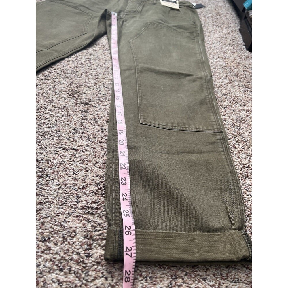 NWT Abercrombie & fitch iconic twill 100%cotton RELAXED taper size 34 - Picture 7 of 9